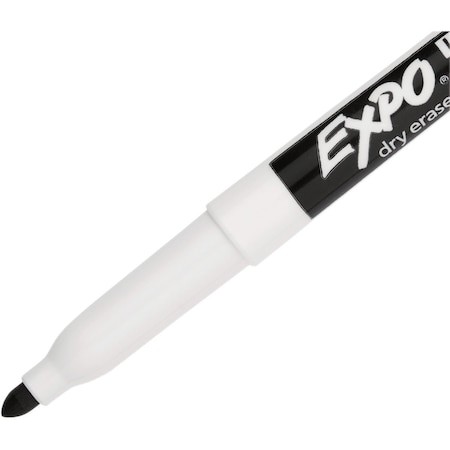 Expo Black Fine Point Low Odor Dry-Erase Marker, 4PK 86661A