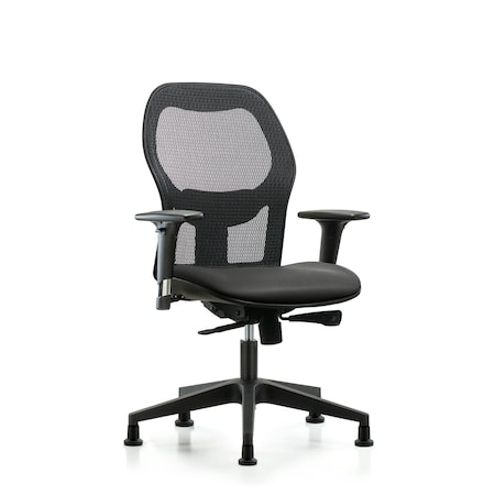 Blue Ridge Ergonomics Vinyl Adjustable Arms BR-EXE-VMDHCH-RG-H0-A1-RG-8823