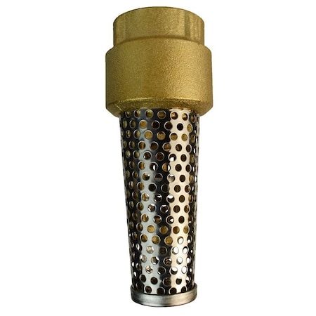 Water Source -RM Foot Valve, 3/4 in Connection, FNPT, 200 psi Pressure, Brass Body TFV75NL