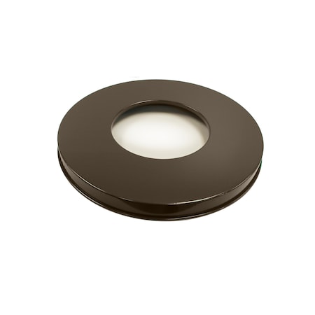 Witt Industries Brown Outdoor, Metal Flat Top M3601-FTL-BN