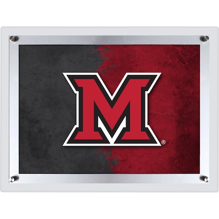 Holland Bar Stool Co Miami University OH 14.5 in. x 12 in. Backlit LED Sign by Company LBLedA