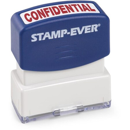 Oruga Preink Confidential Message Stamp, Red OR3748721