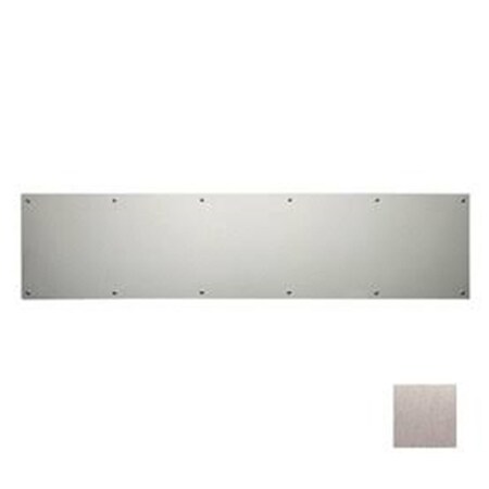 Heat Wave 90-10 X 34-619 10 x 34 in. Satin Nickel Kick Plate HE636487