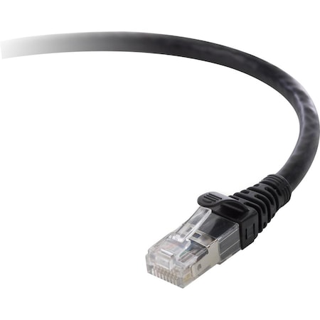 Belkin Cable, Cat6, Utp, Rj45M/M, 3 Blk, Patch, Sna TAA980-03-BLK-S