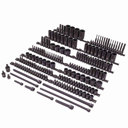 Sunex 3/8 in & 1/2 in Drive Sae & Metric 6 Point Standard & Deep With Star, E-Star, Tamperproof Star 10181