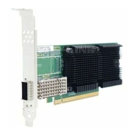 Axiom 100GBS SINGLE PORT QSFP28 PCIE 4.0 X16 NIC CARD - PCIE4-1QSFP28-AX PCIE4-1QSFP28-AX