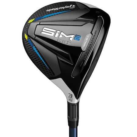 Taylormade SIM2 Max Fairway Wood - Right Hand/3WD/Stiff Flex