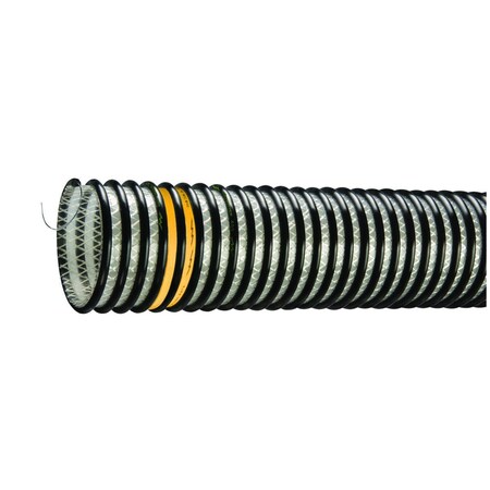 Kuriyama VLT-SD Series 4 in. ID & 100 ft Heavy Duty Food Grade Static Dissipative Polyurethane Fabric VLT-SD400X100