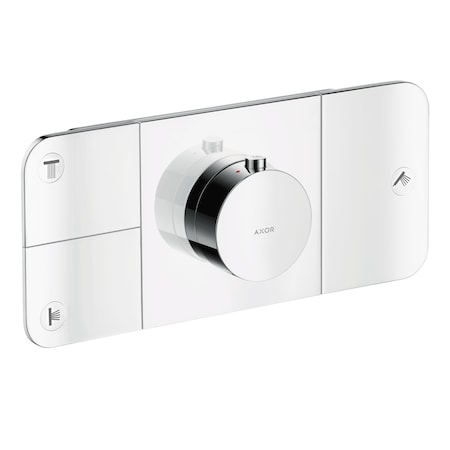 Axor ONE Thermostatic Module Trim for 3 Functions in Chrome 45713001