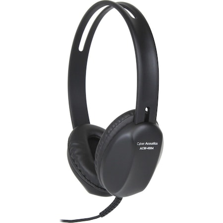 Cyber Acoustics ACM-4004 Stereo Headphone - Stereo - Wired - Over-the-head - Binaural ACM4004