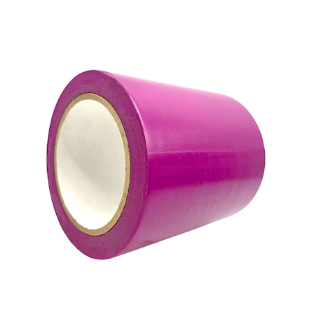 Wod Tape PVC, Purple, 5 inch (120mm) W., 6 mil Thickness, 8 PK WOD VTC366-05000-8-36-PUR