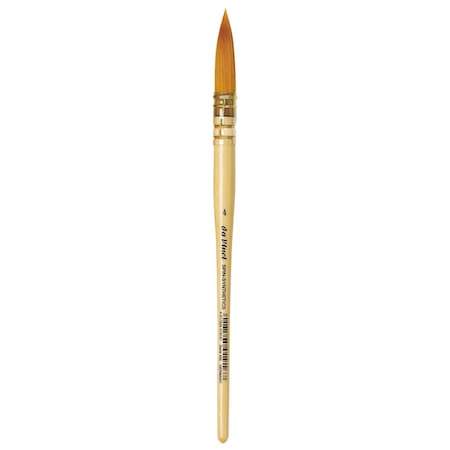 Da Vinci COSMOTOP-SPIN Quill Brush, Synthetic, Watercolor & Indian Ink, Round, Series 488, Size 4 VA-488_4