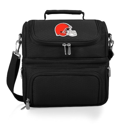 Picnic Time Family Of Brands NFL Cleveland Browns - Pranzo Lunch Bag Cooler with Utensils 512-80-175-084-2