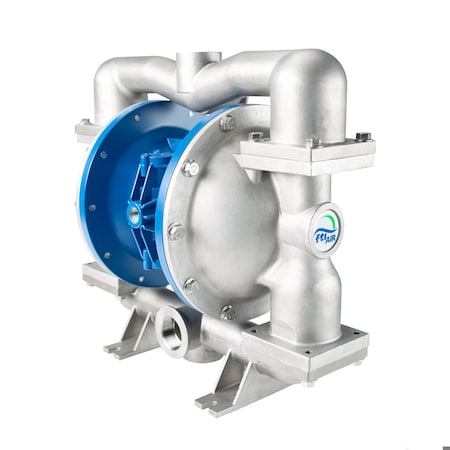 Finish Thompson Double Diaphragm Pump, Flanged 31, 1.5 in FT15ZS-AA-2TST-F2