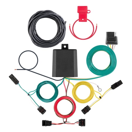 Curt Custom Wiring Harness, 4-Way Flat Output, Select Acura TLX 56525
