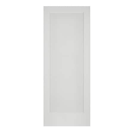 Codel Doors 26" x 80" Primed 1-Panel Interior Flat Panel Door with Ovolo Bead Slab Door 2268pri8020