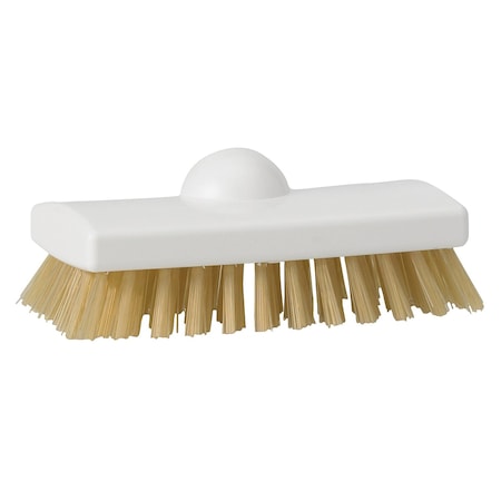 Vikan High-Temp Scrubbing Brush, White 47535