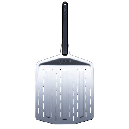 Ooni Perforated Pizza Peel, Aluminum Blade, Black Handle, Dishwasher Safe No UU-P06401