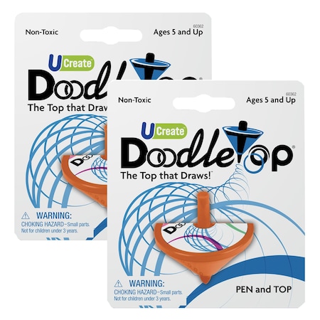University Games Doodletop, Assorted Colors, 2PK 60362