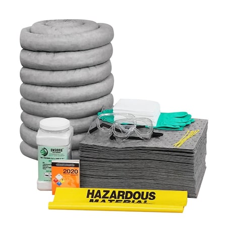 Enpac 65-Gallon Poly SpillPack Spill Kit, Refill, Universal 1460-RF