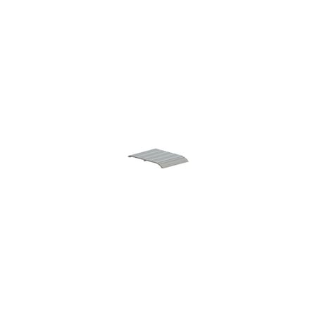 Hager 438S 38 3/4 in MIL Mill Aluminum 017413