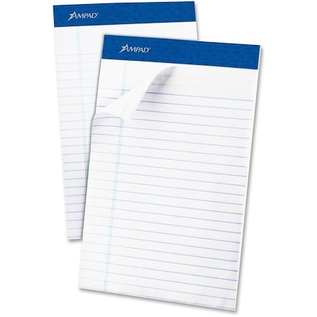 Tops Products PAD, PERF, 5X8, WHT, 50SH, RCY 20154