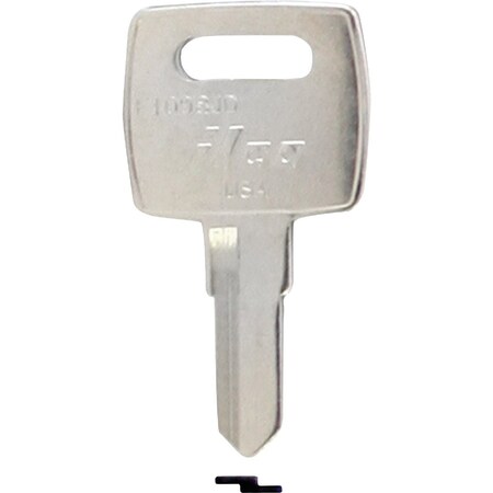 Ilco John Deere Nickel Plated Tractor Key F1098JD, 10PK IAA00019442
