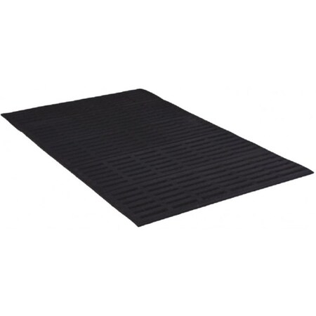 Buymats 2 x 22 ft. Counter Tred Mat Slotted General Purpose Black 39-177-0900-20002200