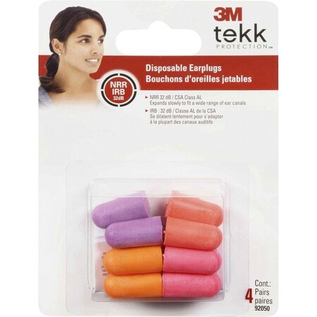 3M Tekk Protection Non-Reusable Foam Round Shape, Assorted 92050H4-DC