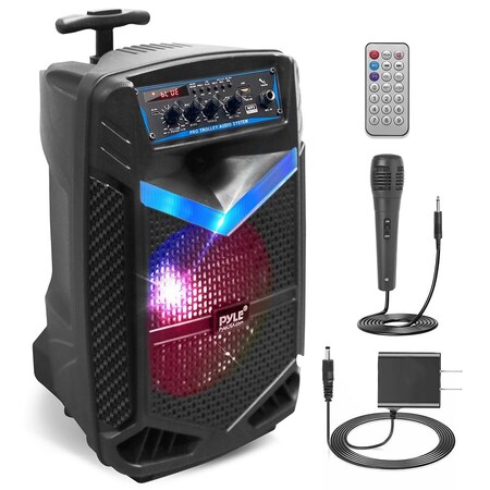 thumbnail image 2 of Pyle PPHP842B 400W Rechargeable Outdoor Bluetooth Speaker & PA System (Refurbished) 2 of 3