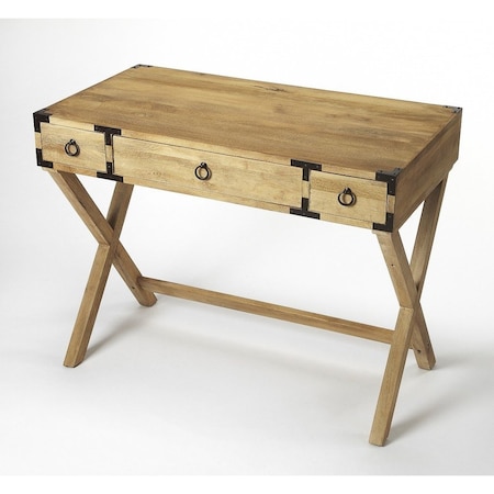 Homeroots Natural Mango Writing Desk 389443