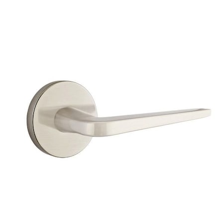 Emtek Residential Door Levers Privacy Left Hand Satin Nickel 5209ATNUS15LH