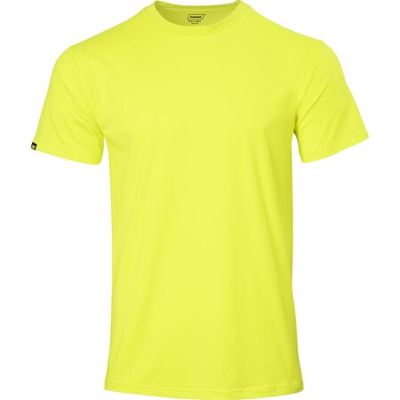 Ironwear Elastex Short Sleeve Crew Neck Moisture Wicking Shirt, Lime, Large 7130-L-LG