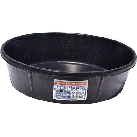 Tuff Stuff Prods RUBBER ROUND FEEDER 3 GAL RB3