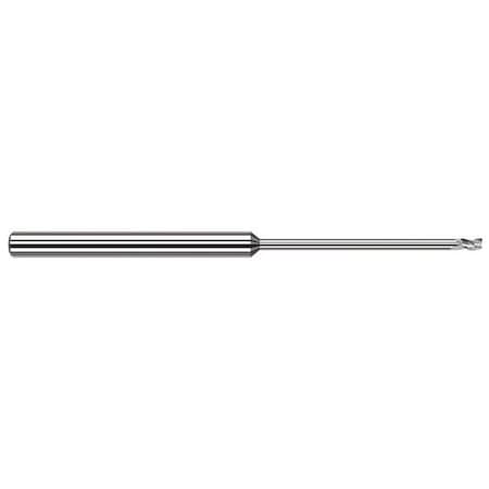 Harvey Tool Miniature End Mill-4 Flute-Square, 691108, Uncoated, 1/8" Cutter Diameter, 3/16" Length of Cut 691108