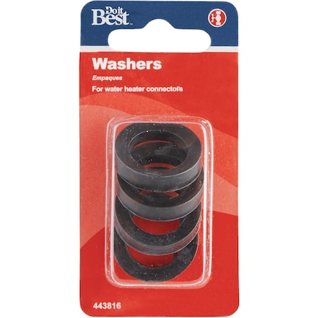 Do It Best 15/16'' Flex Water Connector Washer, 4 Ct. DIB810-15