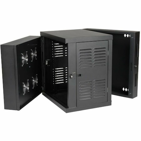 Eaton Tripp Lite Series SmartRack 12U Switch-Depth Wall-Mount Small Rack Enclosure for Harsh SRWX12USNEMA