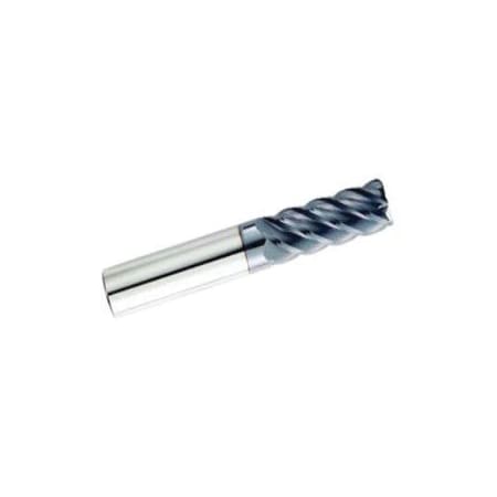 Garr Tool End Mill, Center Cutting High Performance Single End, Series: 255RA, 3/8 in Diameter Cutter 84100