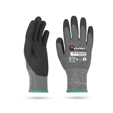 Eureka Safety Cut-Resistant Glove, , PVA, Fiberglass, Polyamide , 9 1 PR 13-4GSC-9