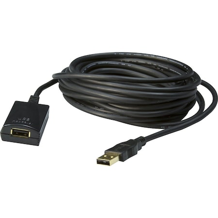 Cable Wholesale USB 2.0 High Speed Active Extension Cable, USB Type A Male to Type A Female, 16 foot UC-50200