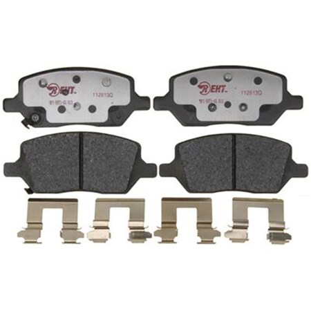 Rm Brakes EHT1093H Ceramic Brake Pad Set With Hardware R53-EHT1093H