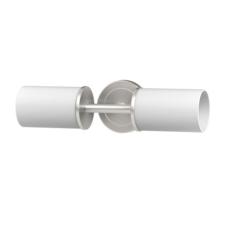 Gatco Latitude II Double Sconce, Satin Nickel 1684