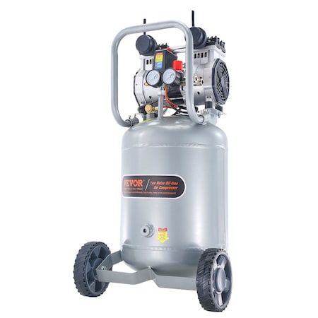 Vevor 13 Gallon Air Compressor 2HP 4.6SCFM 90PSI Oil Free Air Compressor 125PSI DOF1500-50V-â…