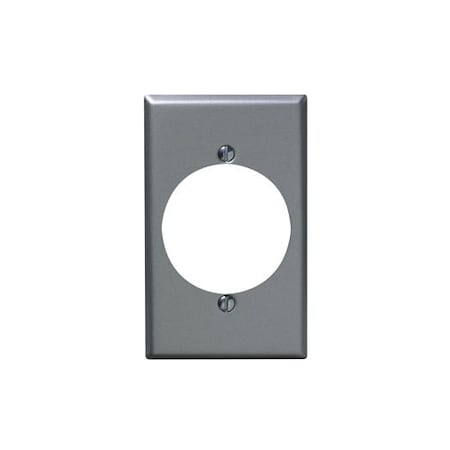 Leviton Wall Plate, Aluminum 4927