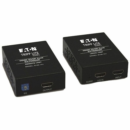Tripp Lite HDMI OVER CAT5/6 ACTIVE VIDEO EXTENDER KIT TRANSMITTER RECEIVER 1080P 200 FT B126-1A1