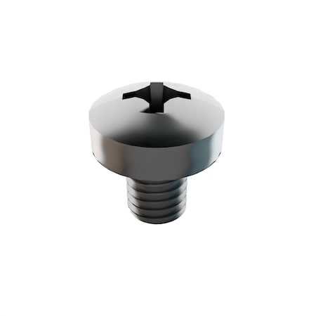 Zoro Select M3-0.50 x 4 mm Phillips Pan Machine Screw, Plain 18-8 Stainless Steel, 25 PK 31-PMP-3-4