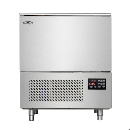 Koolmore 30 in. 5-Pan Commercial Countertop Blast Chiller 30 lbs Rapid Chill / 26.5 lbs Rapid Freeze KM-CBLC-5