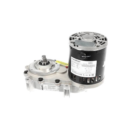 Ice-O-Matic Drive Motor and Gear Box Assembly, 208-230V, 60/50HZ, 1PH, 1725/1425RPM, 1/4HP 9161126-01S