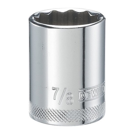 Dewalt Deep Socket, 1/2in, 12-Point, 7/8in, DWMT74592OSP DWMT74592OSP