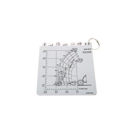 Genie REPLACEMENT LOAD CHARTS STANDARD KIT 55.0700.0166GT